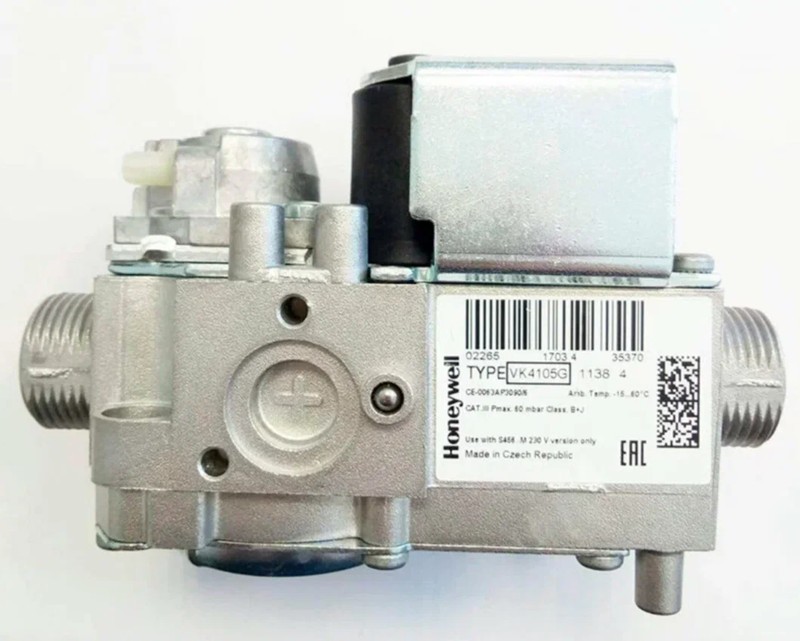 Honeywell регулировка газового клапана