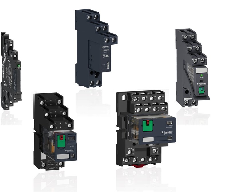 Schneider Electric электромеханические реле