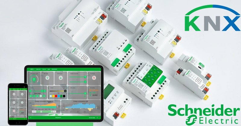 Schneider Electric контроллеры KNX