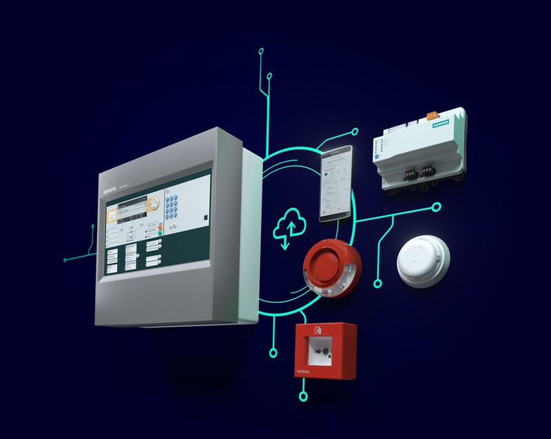 Siemens пожарная сигнализация