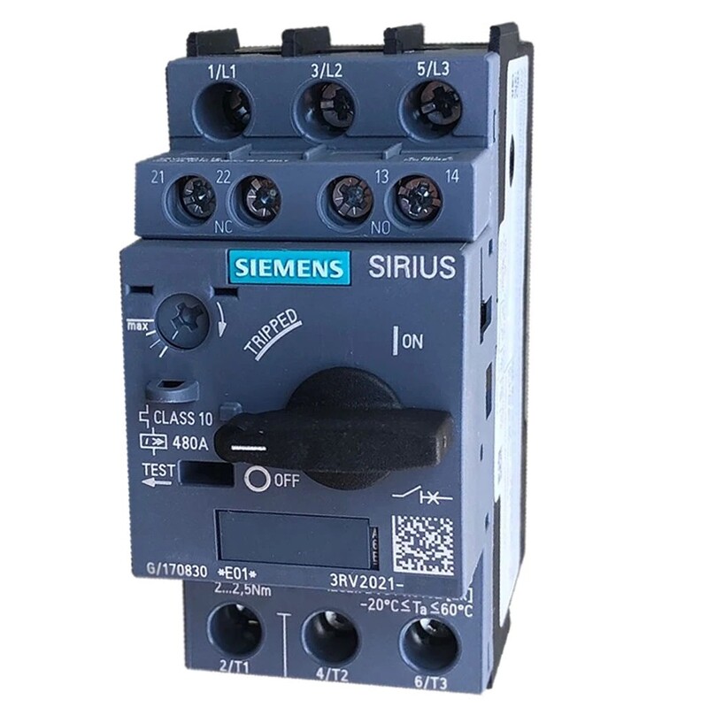 Siemens защита двигателя