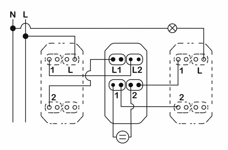 Схема переключателя schneider electric