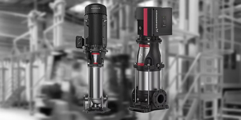 вертикальные многоступенчатые насосы grundfos cr