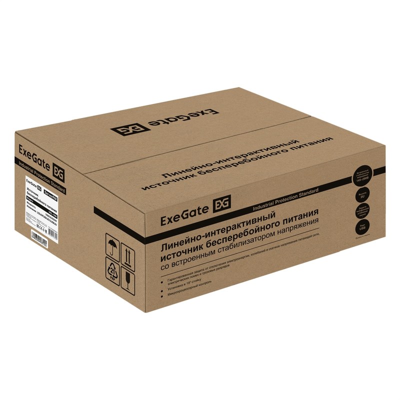 ибп exegate serverrm ex293850rus 1000вa