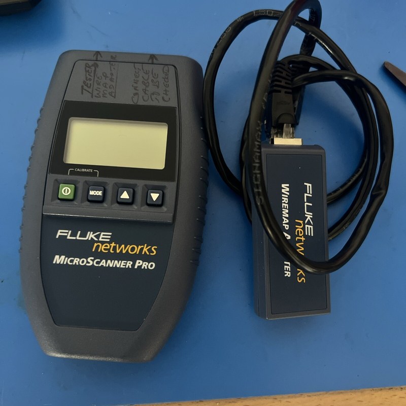 fluke network microscanner pro