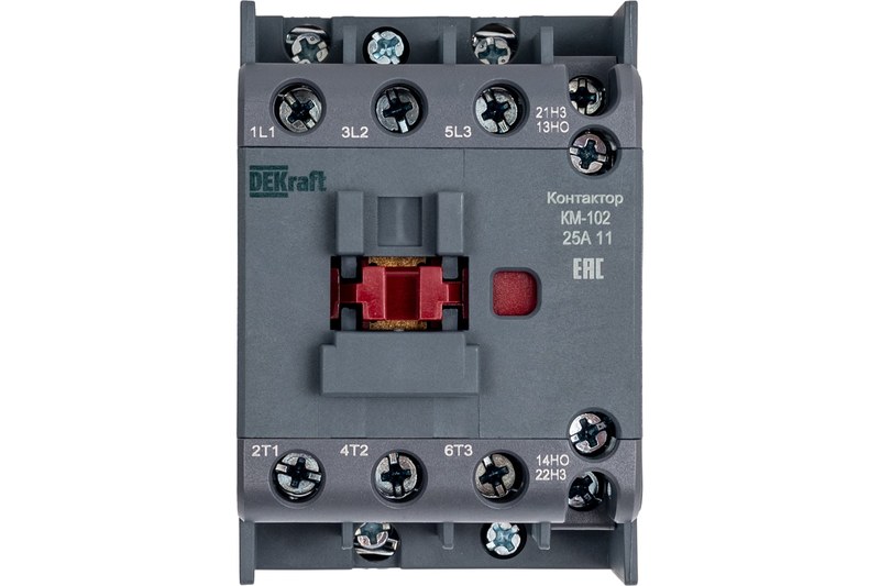 км102 025а 10 контактор dekraft