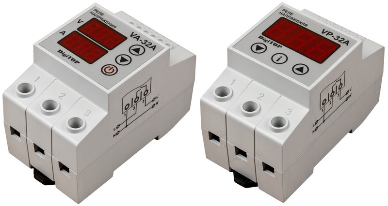 реле напряжения digitop vp 32a купить