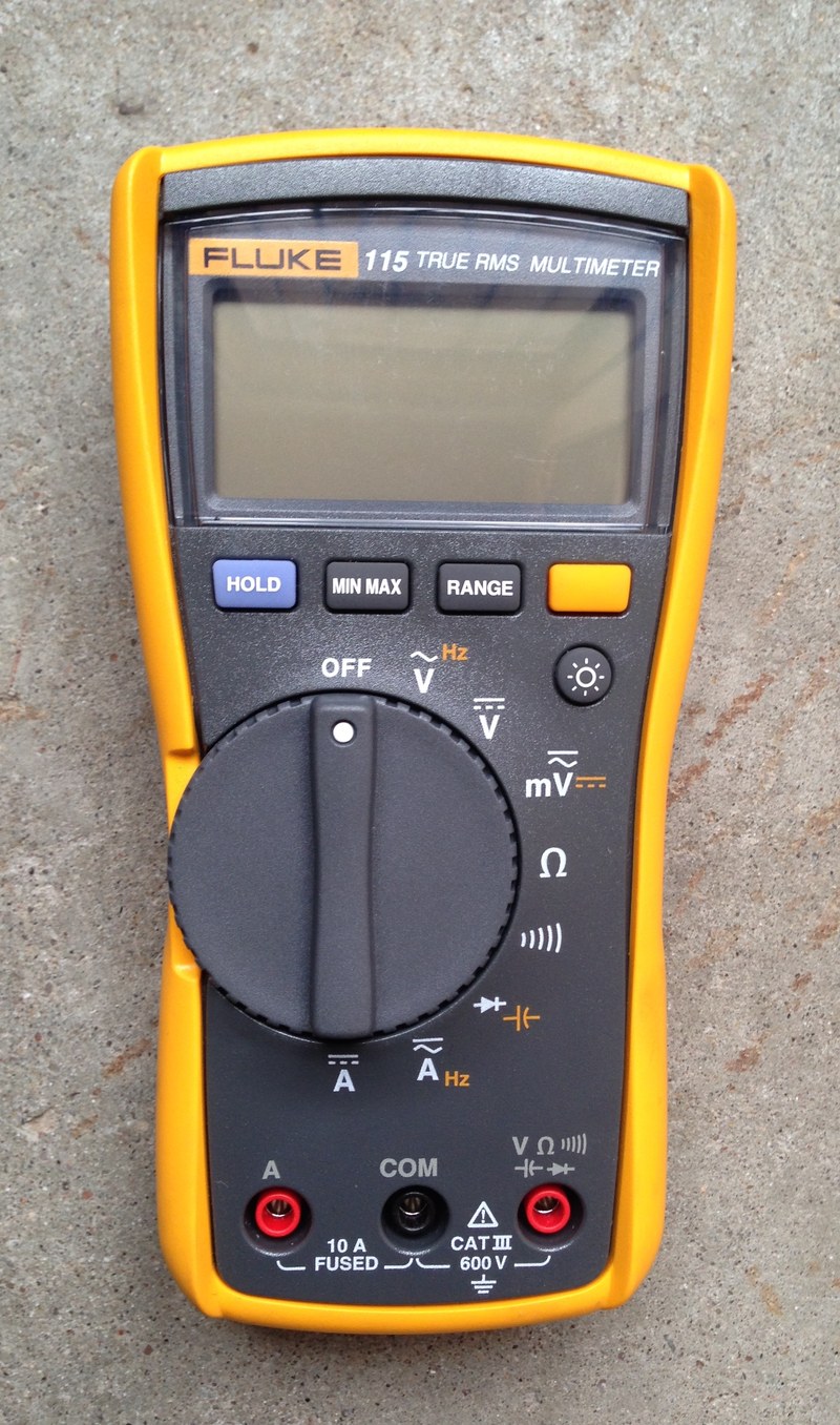 fluke 115 мультиметр цифровой true rms