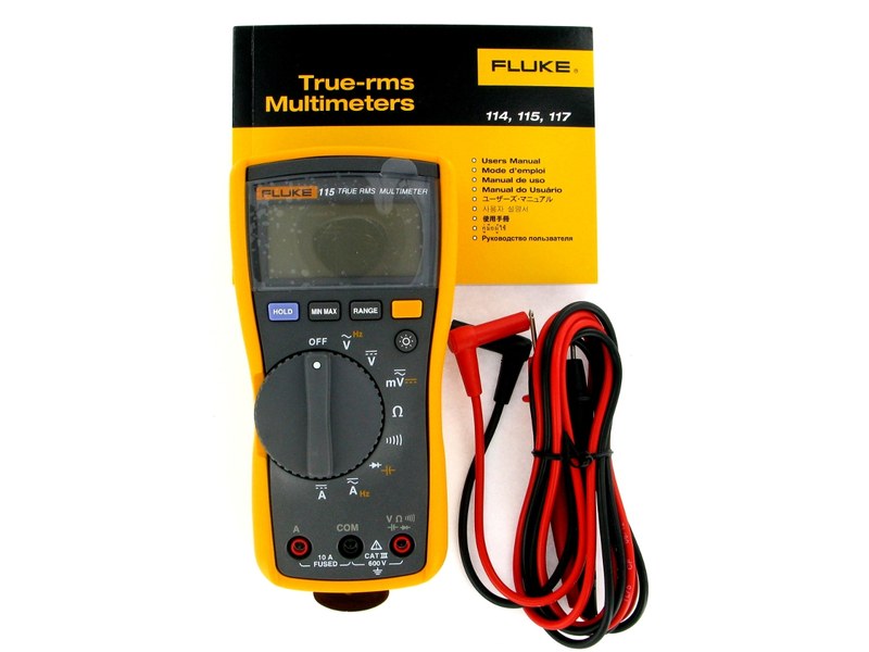 fluke 115 мультиметр цифровой true rms