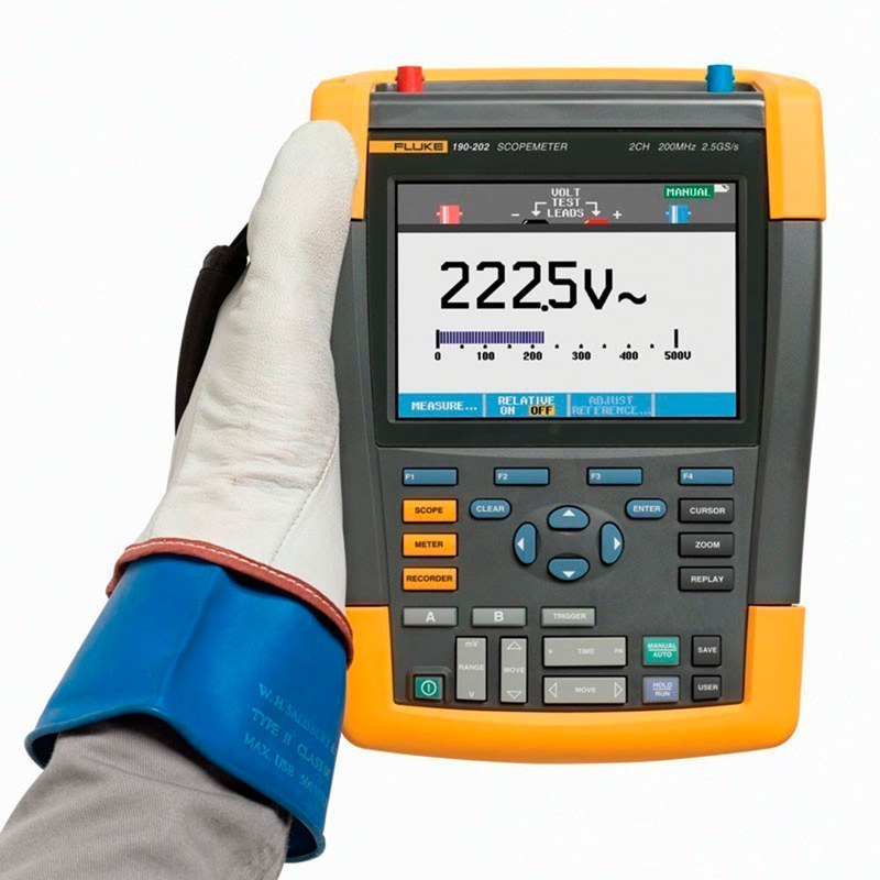 цифровые осциллографы fluke
