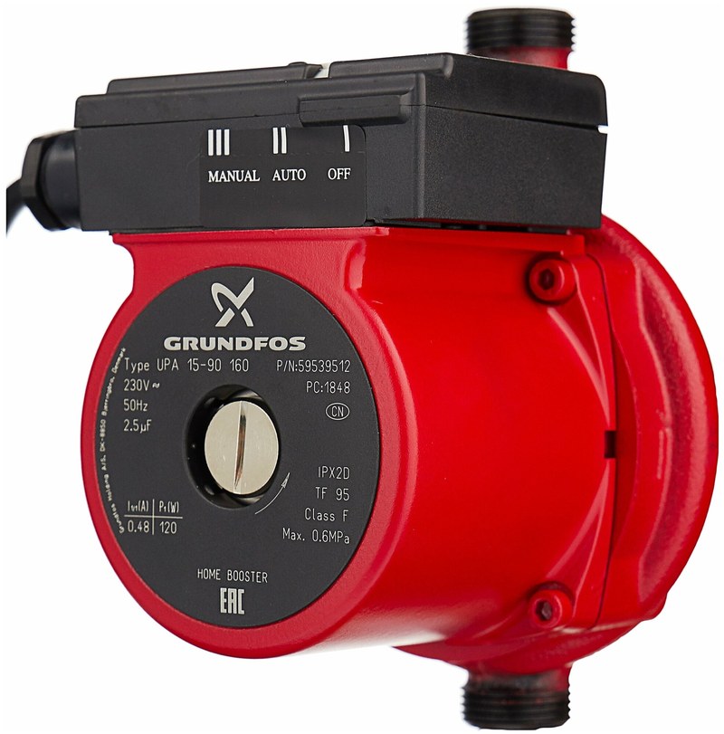циркуляционный насос grundfos upa