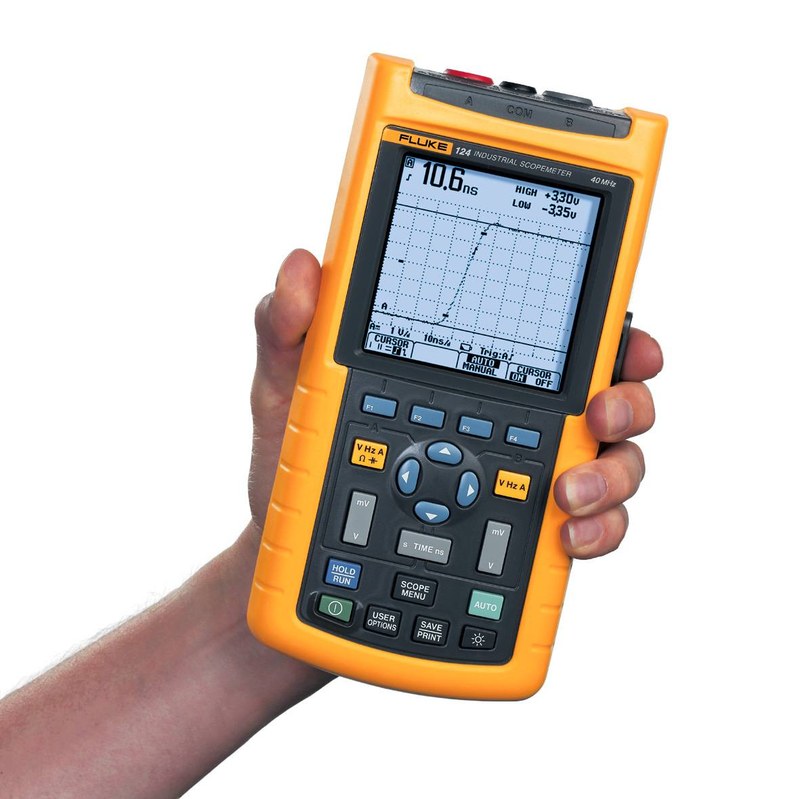 осциллограф fluke 124