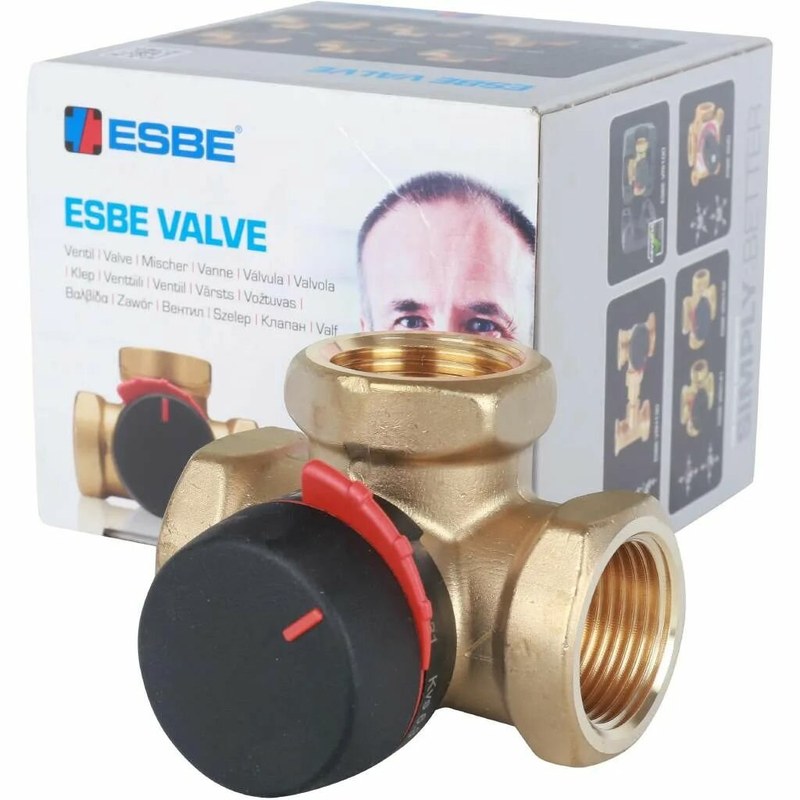 клапан трехходовой смесительный esbe vrg 131