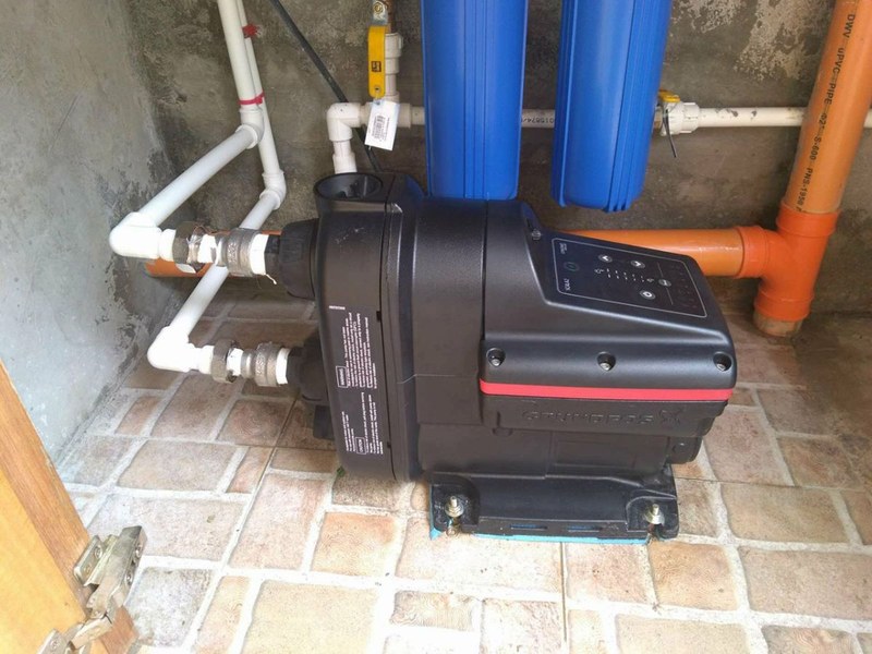 насос для повышения воды grundfos