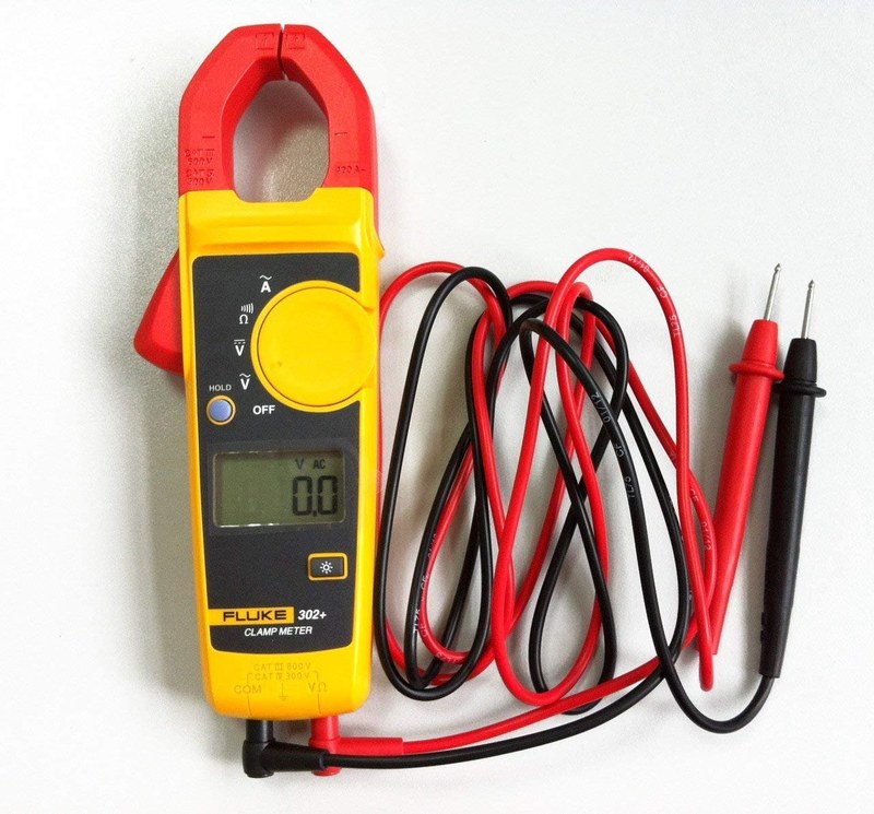 fluke 302 клещи токоизмерительные