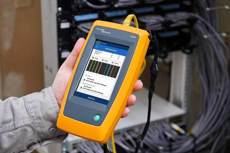 lan тестер fluke