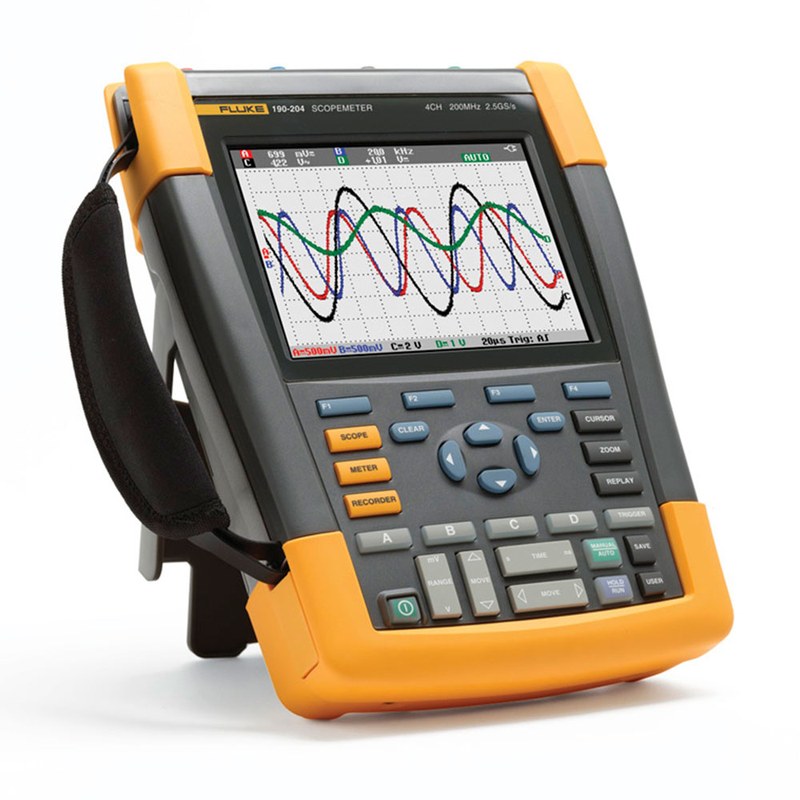 осциллограф fluke 190 204