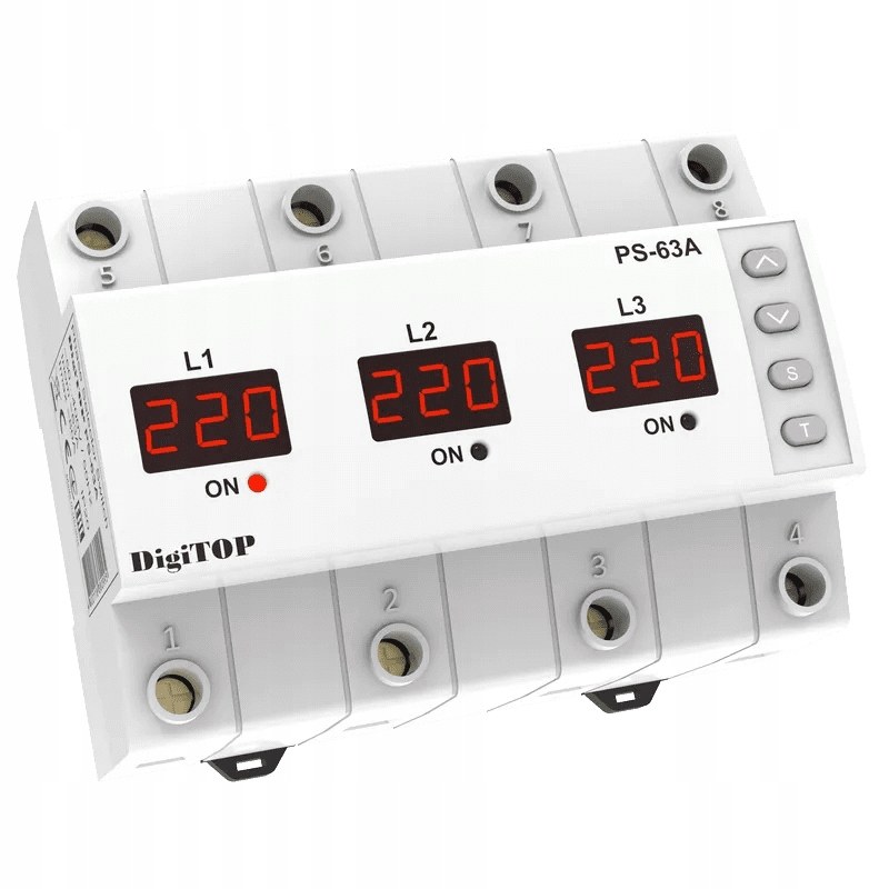 переключатель фаз digitop ps 63a