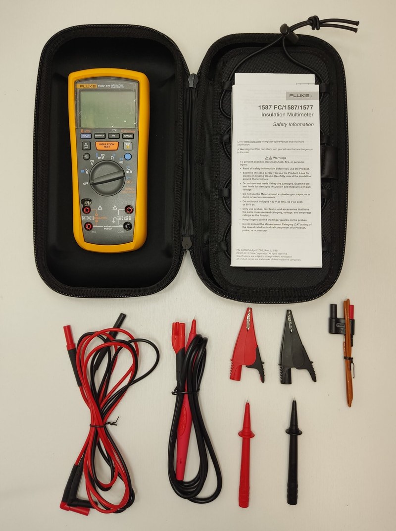мультиметр мегаомметр fluke 1587