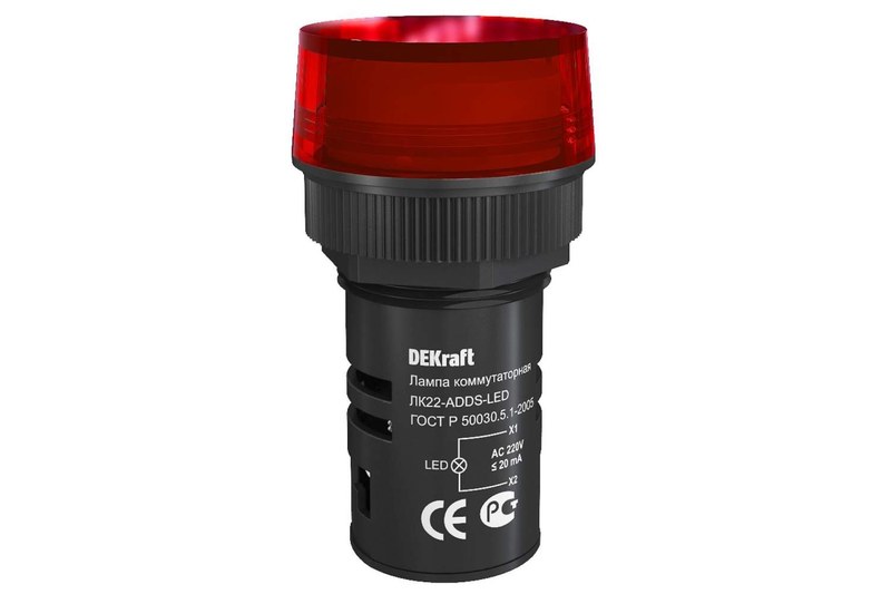 dekraft лк22 adds led