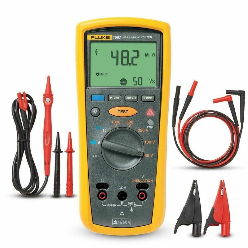 мегаомметр цифровой fluke 1507