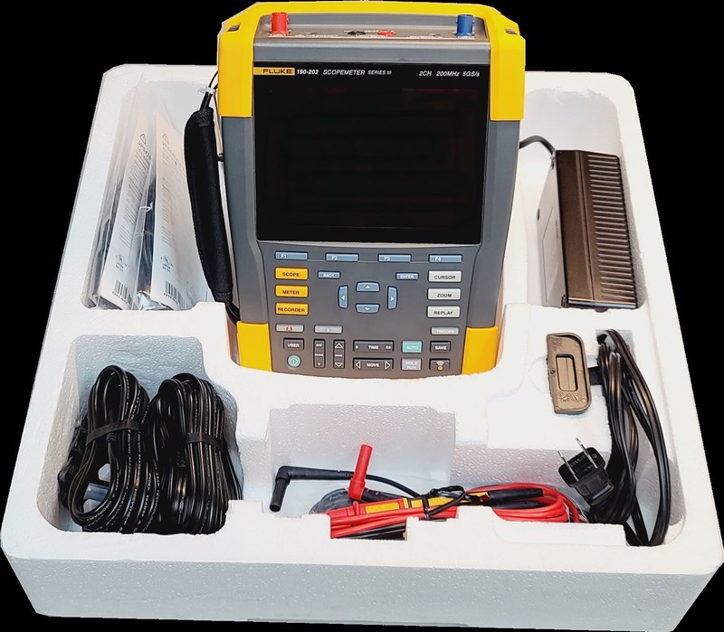 осциллограф fluke 190 202