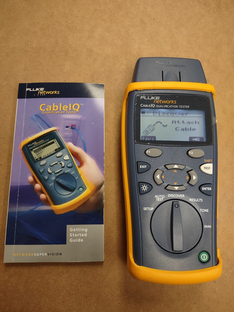 fluke cable testers