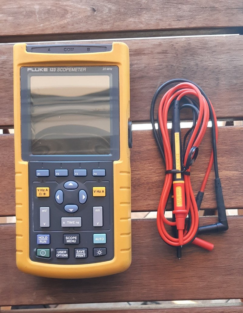 осциллографа fluke scopemeter 123