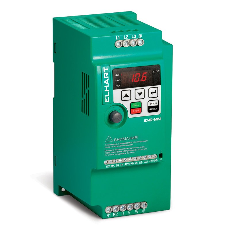 преобразователь частоты elhart emd mini 015 s