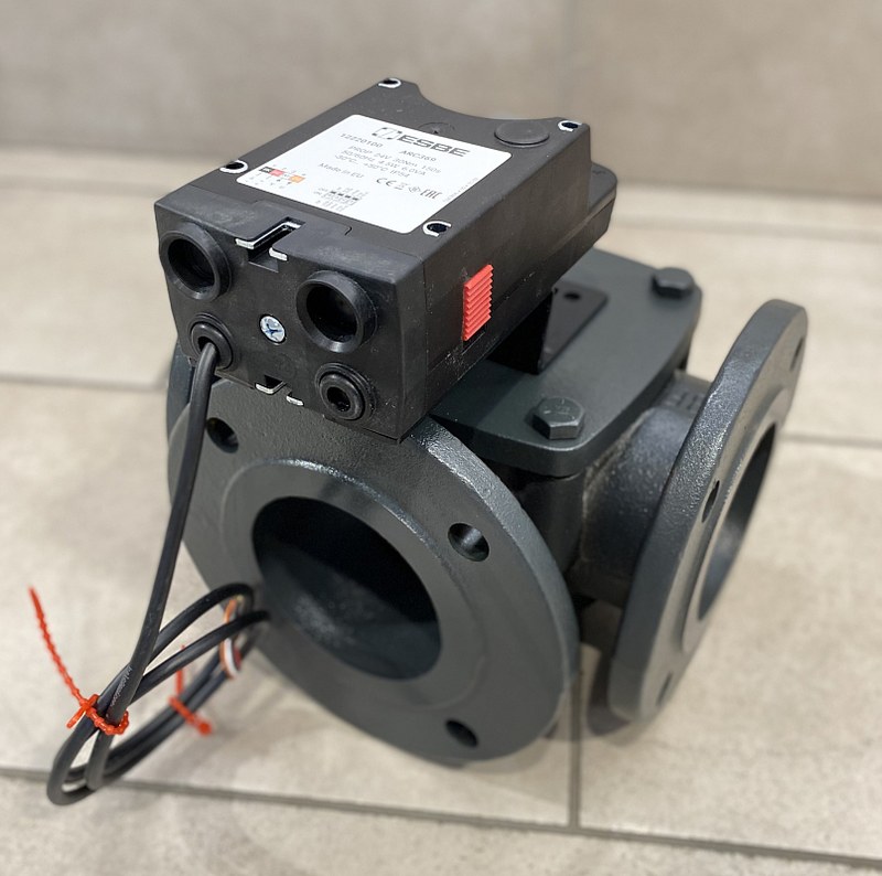 трехходовой клапан esbe 3f50 60