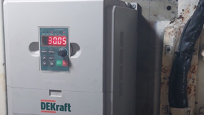 dekraft преобразователь частоты