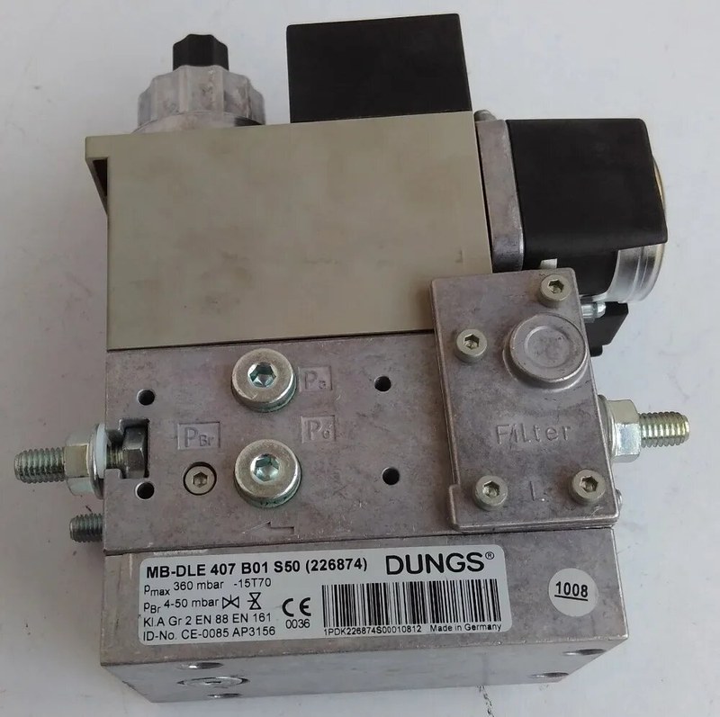 газовый клапан dungs mb dle