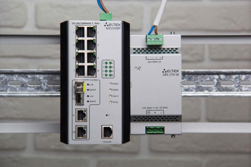 промышленный коммутатор eltex mes3710p