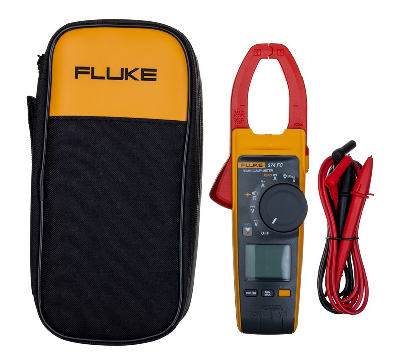 электроизмерительные клещи fluke