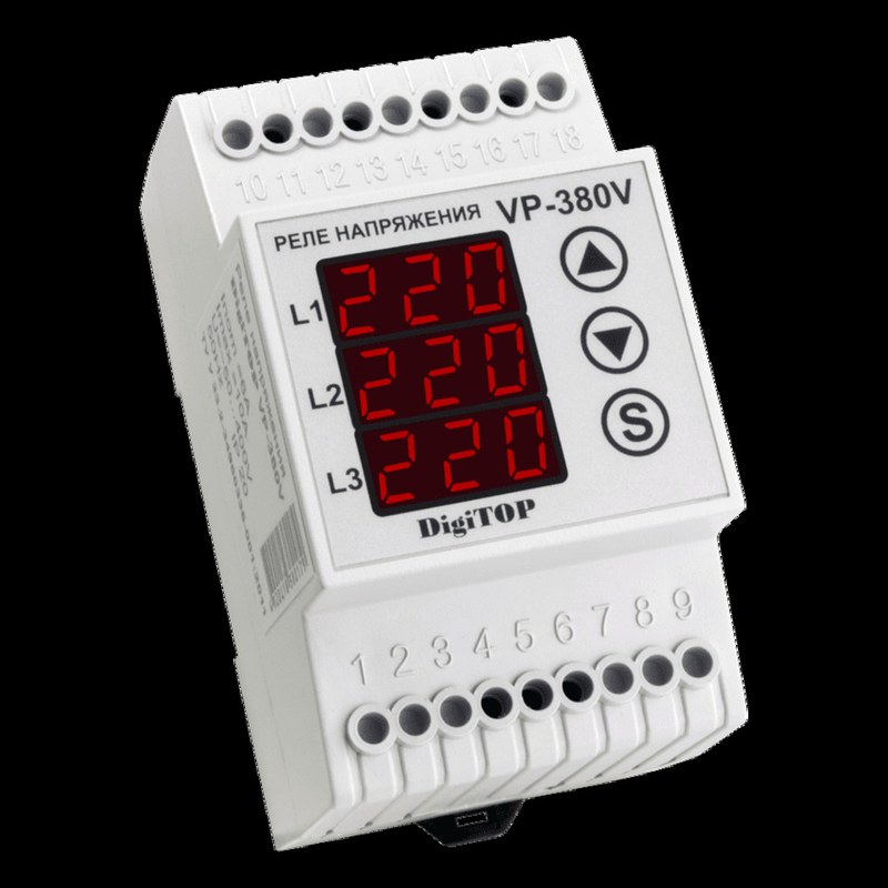 реле напряжения digitop 380