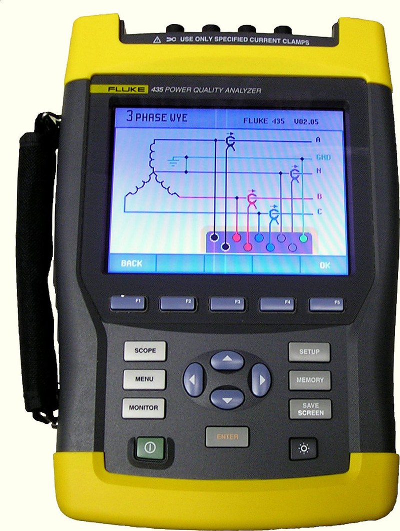анализатор качества электроэнергии fluke 435