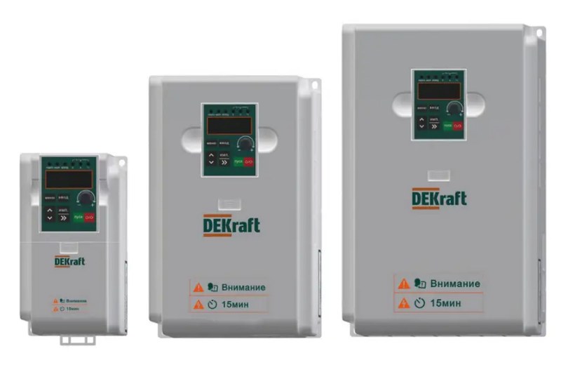 частотные преобразователи dekraft