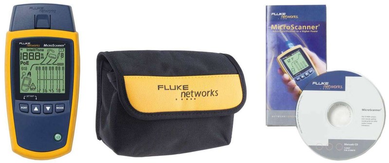 fluke ms2 100 microscanner2 cable verifier
