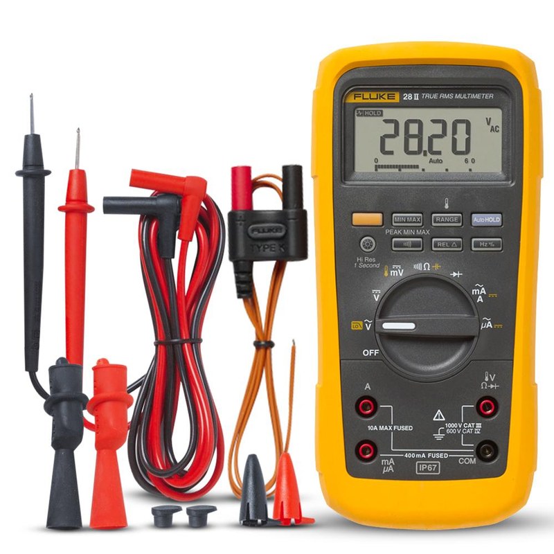 мультиметр цифровой fluke 28 ii