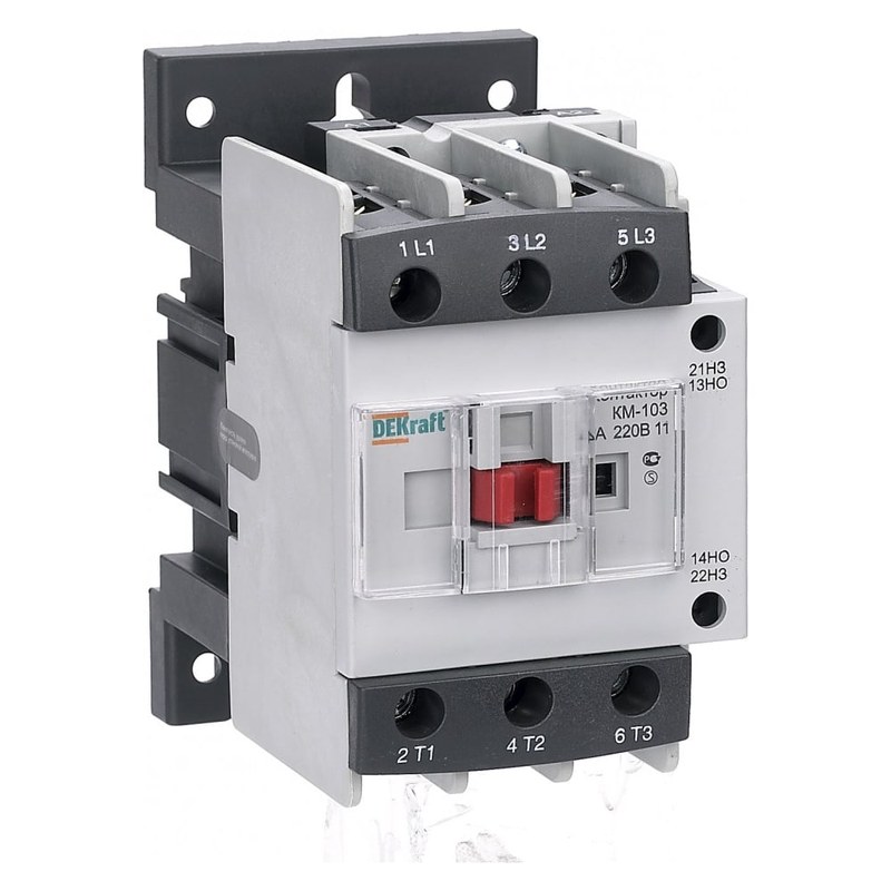 контакторы км 103 40а dekraft