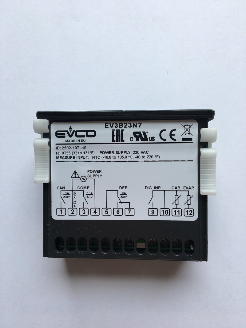 контроллер evco 0252604700