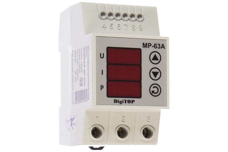 реле напряжения digitop mp 63a