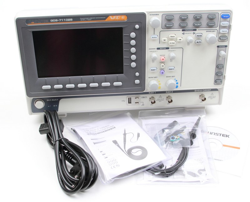 осциллограф gw instek 71102b