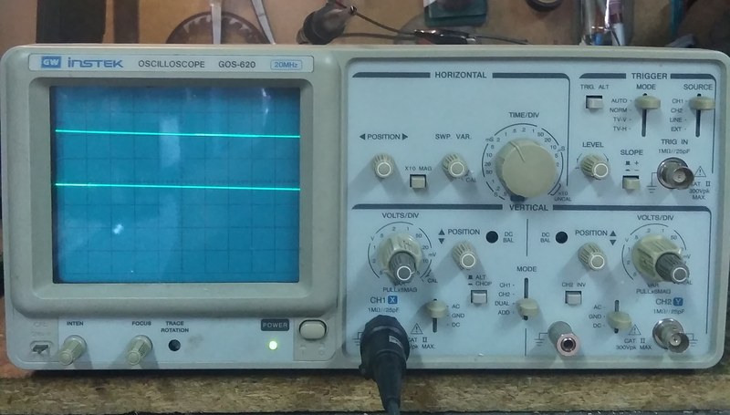 осциллограф gw instek gos 620