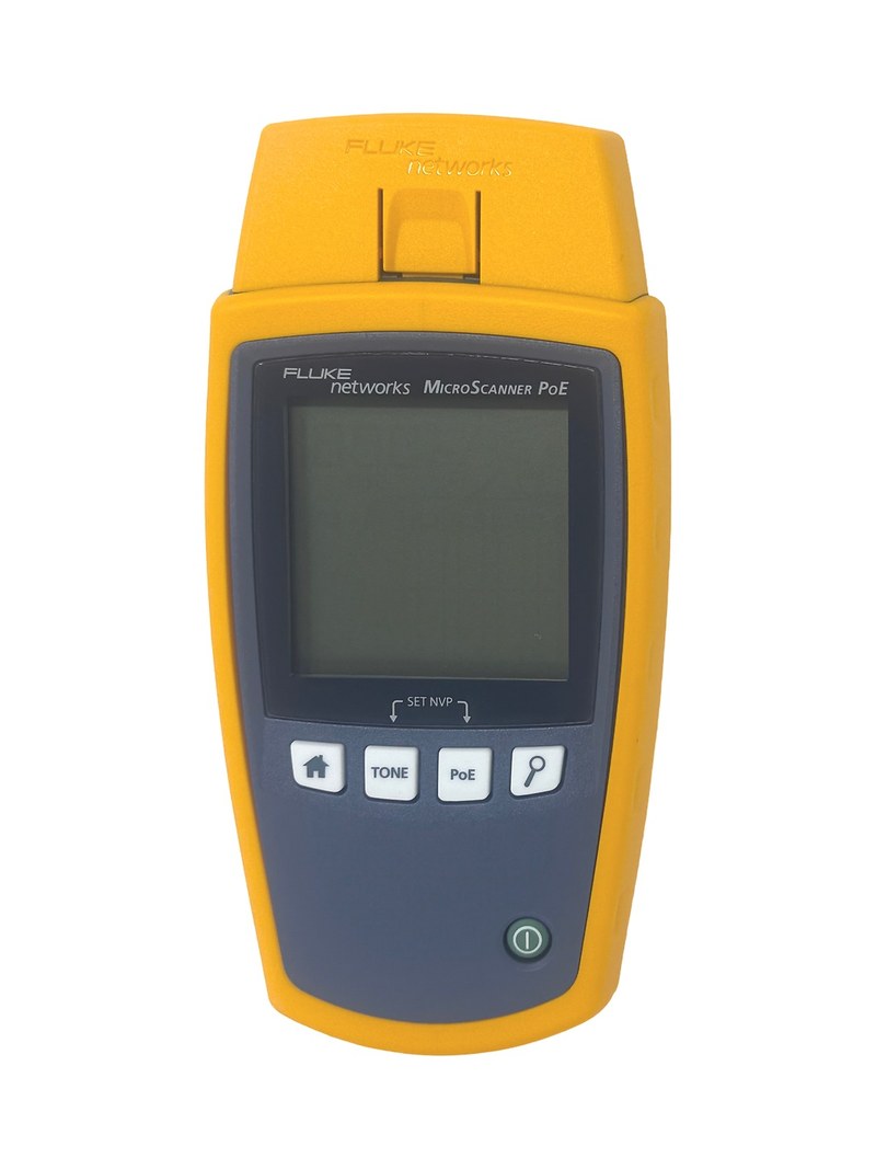 тестер кабельный fluke networks microscanner poe