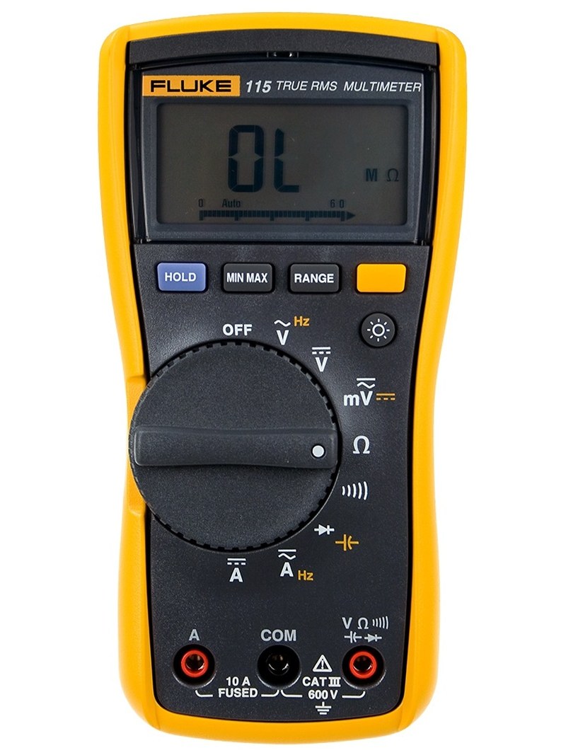 мультиметр цифровой fluke 115 600в