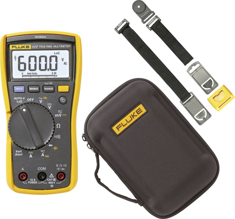 мультиметр цифровой fluke 117 600в 10a