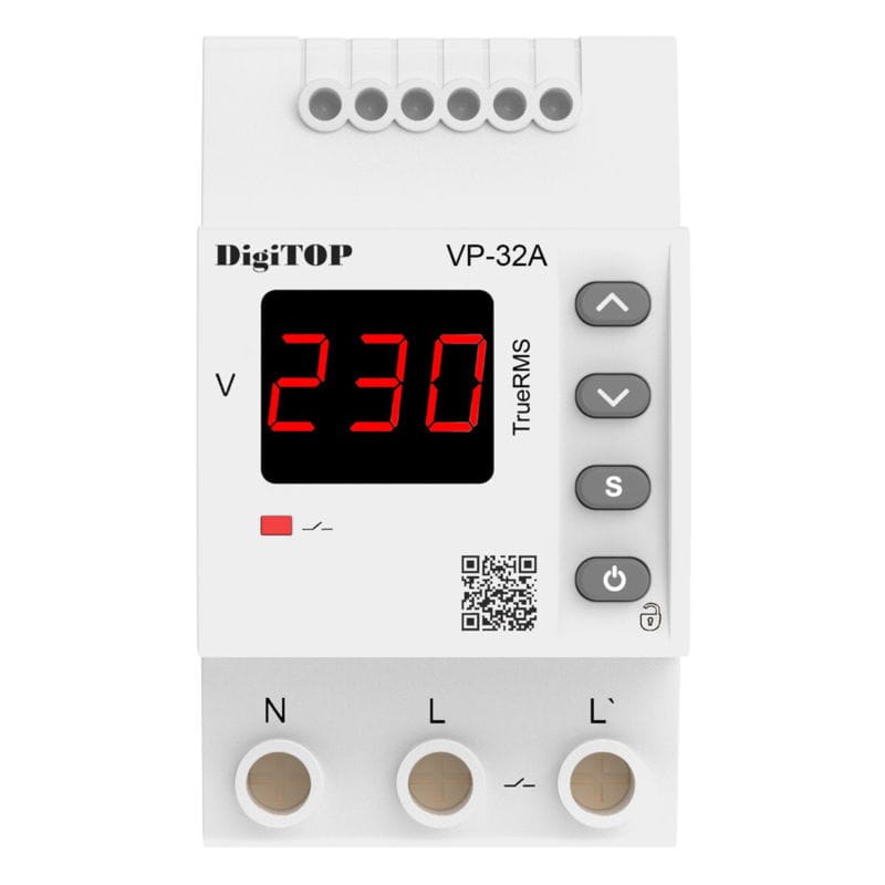 реле напряжения 220в digitop