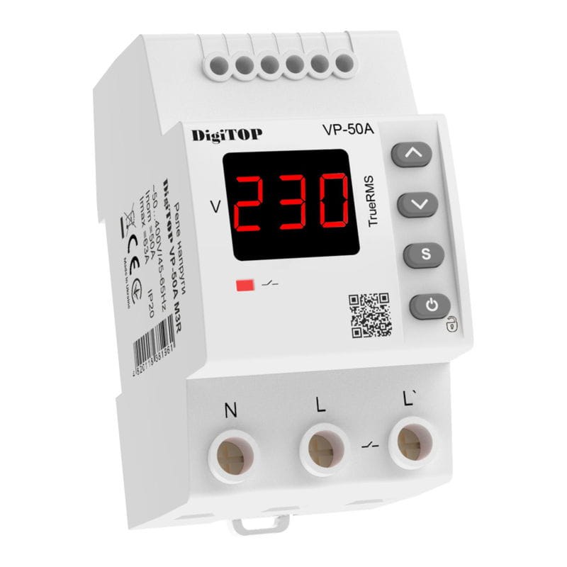 реле напряжения digitop vp 50a