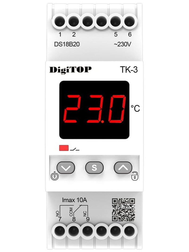 терморегулятор digitop тк 3